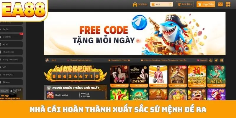 Nhà cái hoàn thành xuất sắc sứ mệnh đề ra